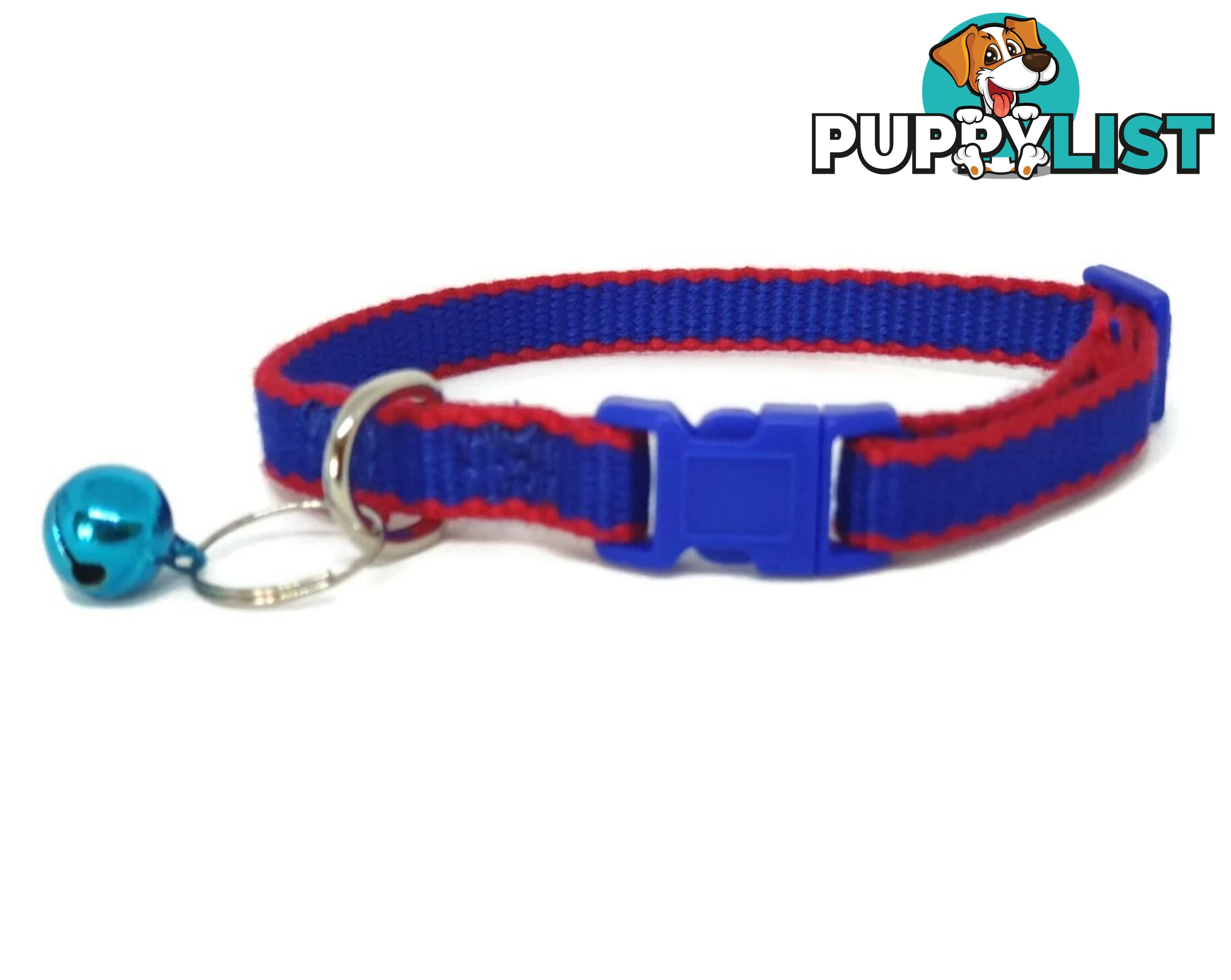 100% Pure Bamboo Fibre Cat Collar Plastic Buckle - Moondidley Pets - MDPCOLCATPUR