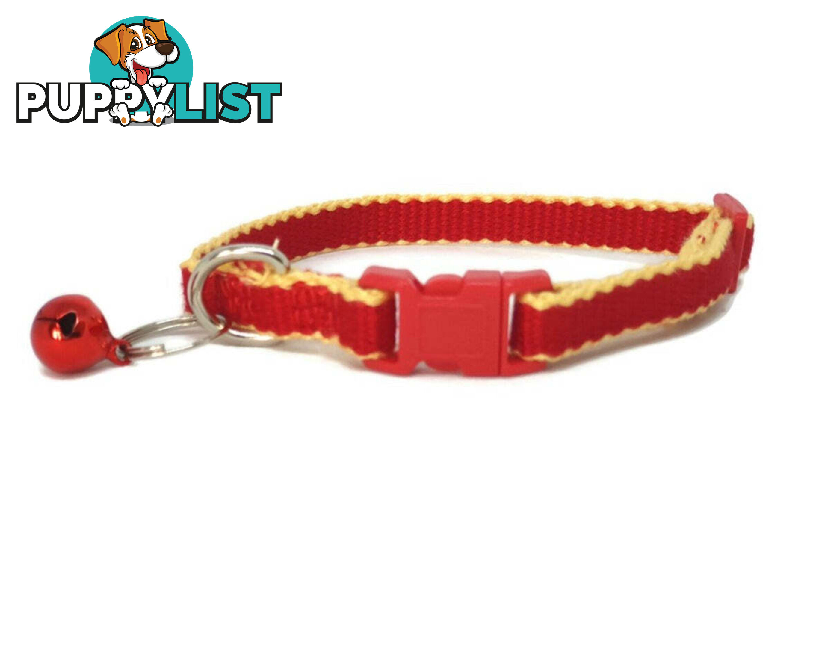 100% Pure Bamboo Fibre Cat Collar Plastic Buckle - Moondidley Pets - MDPCOLCATPUR