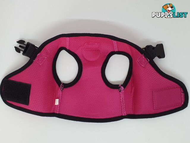 Vest Harness Pet Dog-Cat Step-in Velcro and Buckle Attachments - Moondidley Pets - MDPVESTLGRN