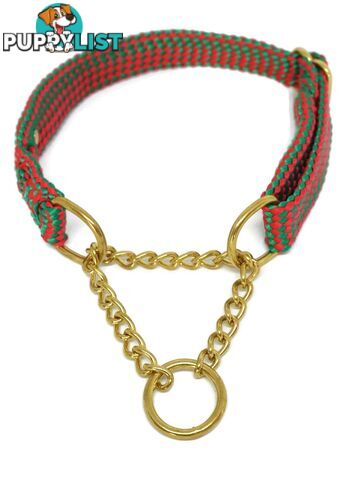 Martingale Dog Collars No Stitching Tough Yarnix - YNXCOLMARL10RED