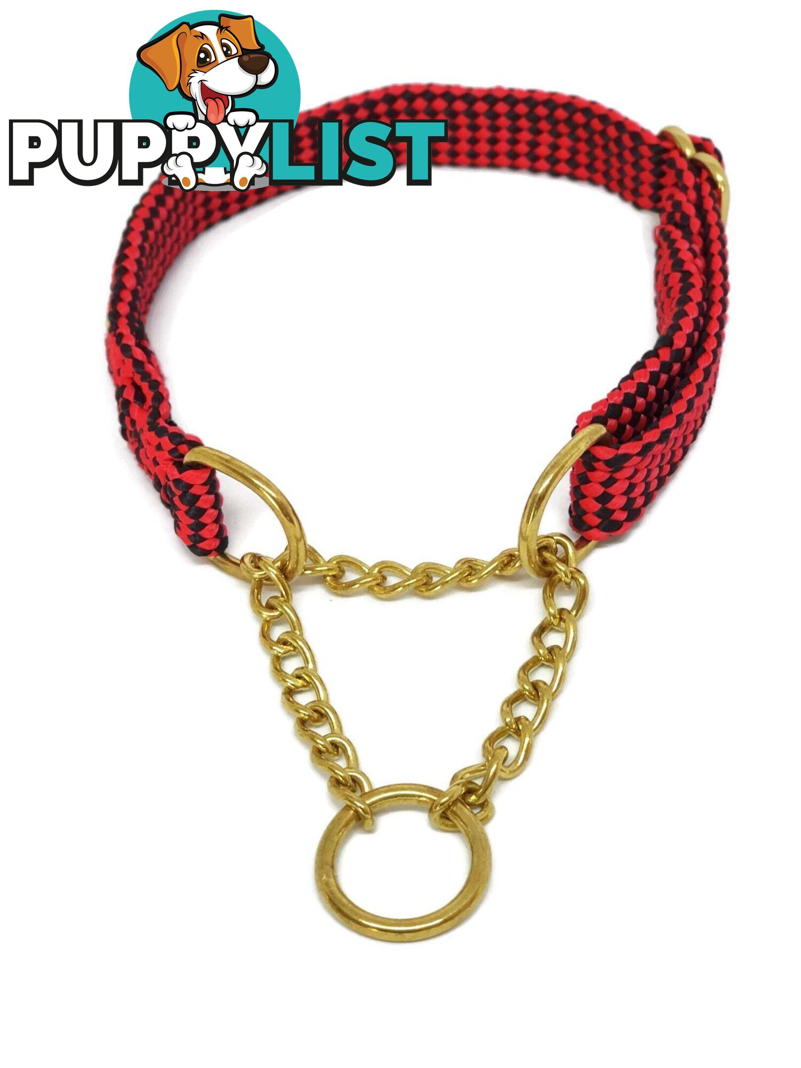 Martingale Dog Collars No Stitching Tough Yarnix - YNXCOLMARL10RED