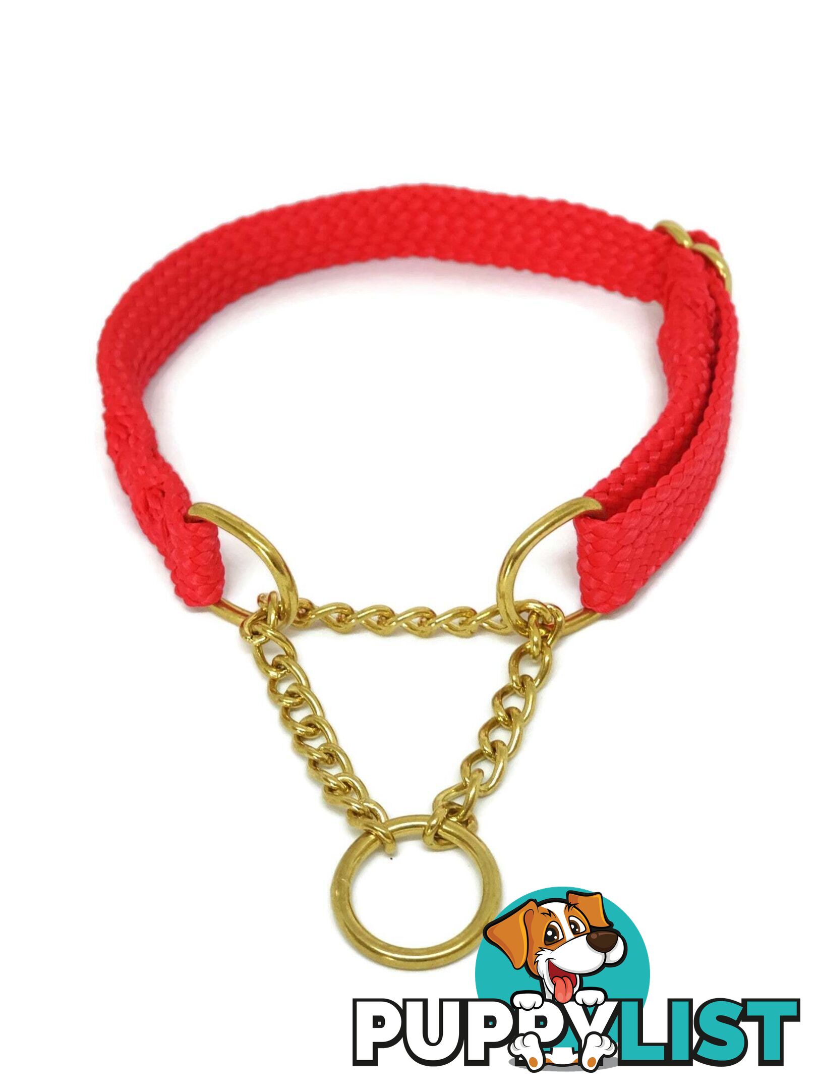 Martingale Dog Collars No Stitching Tough Yarnix - YNXCOLMARL10RED
