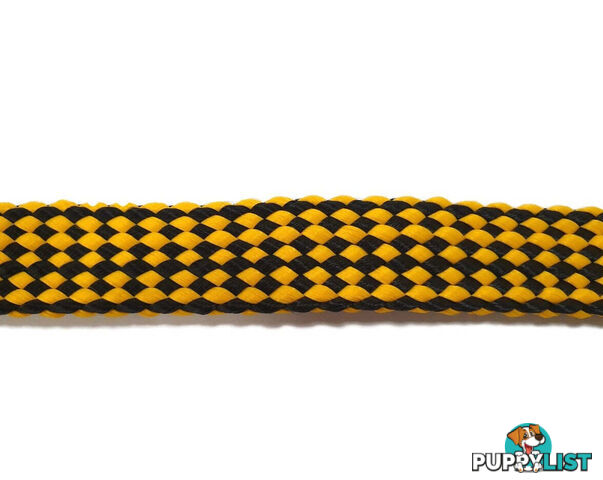Yarnix No Stitching Soft Comfortable Belt - YNX-BELT20-BLKYEL-38