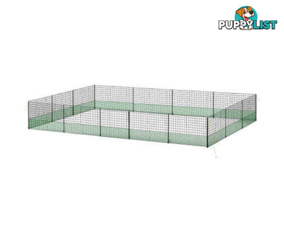 i.Pet Poultry Chicken Fence Netting Electric wire Ducks Goose Coop - PET-CF-25X125-BK