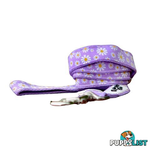 Daisy Dog Lead / Dog Leash - Hand Made by The Bark Side - TBSLDDAIPNK251.5