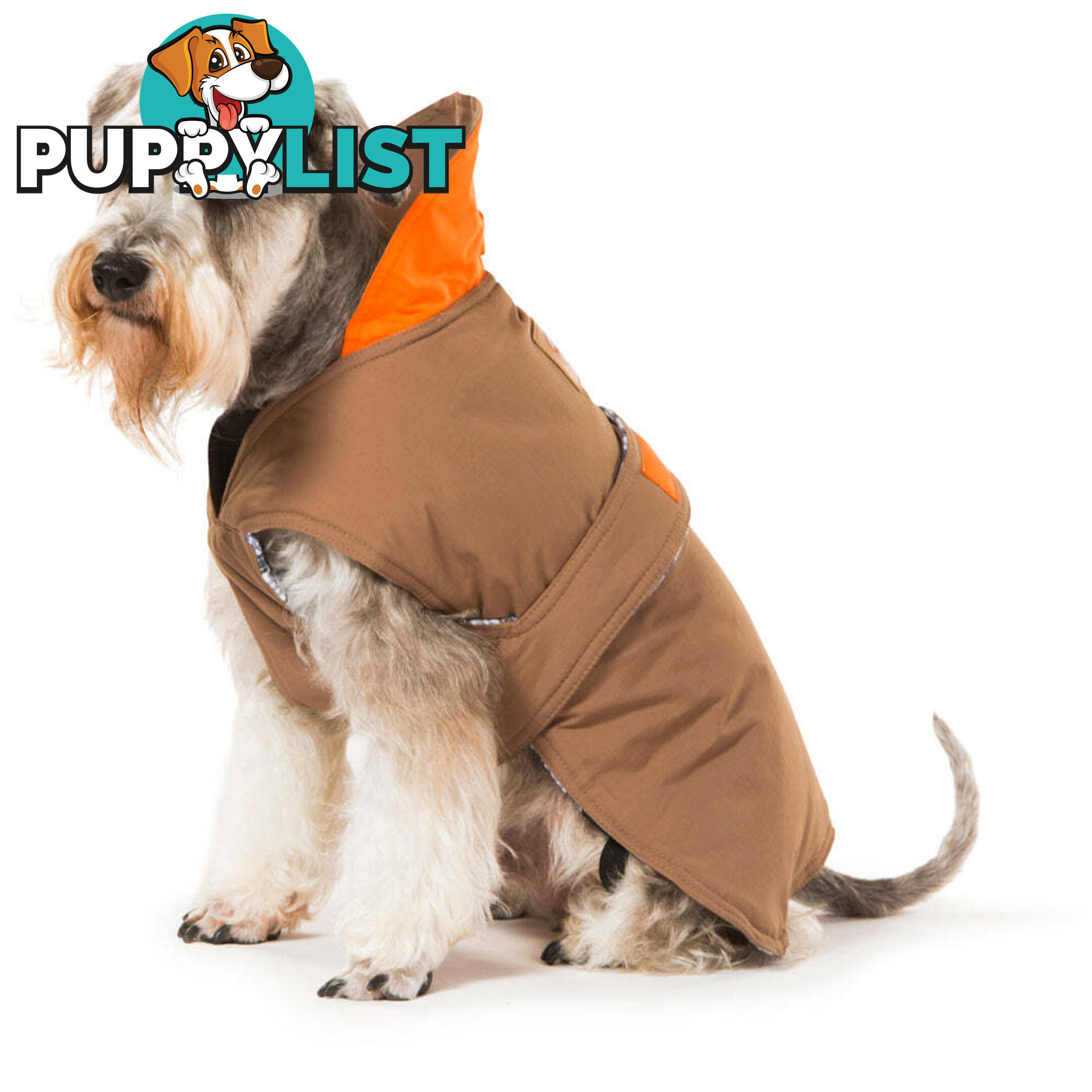 Brown Dog Coat 60cm - V208-CSW-60