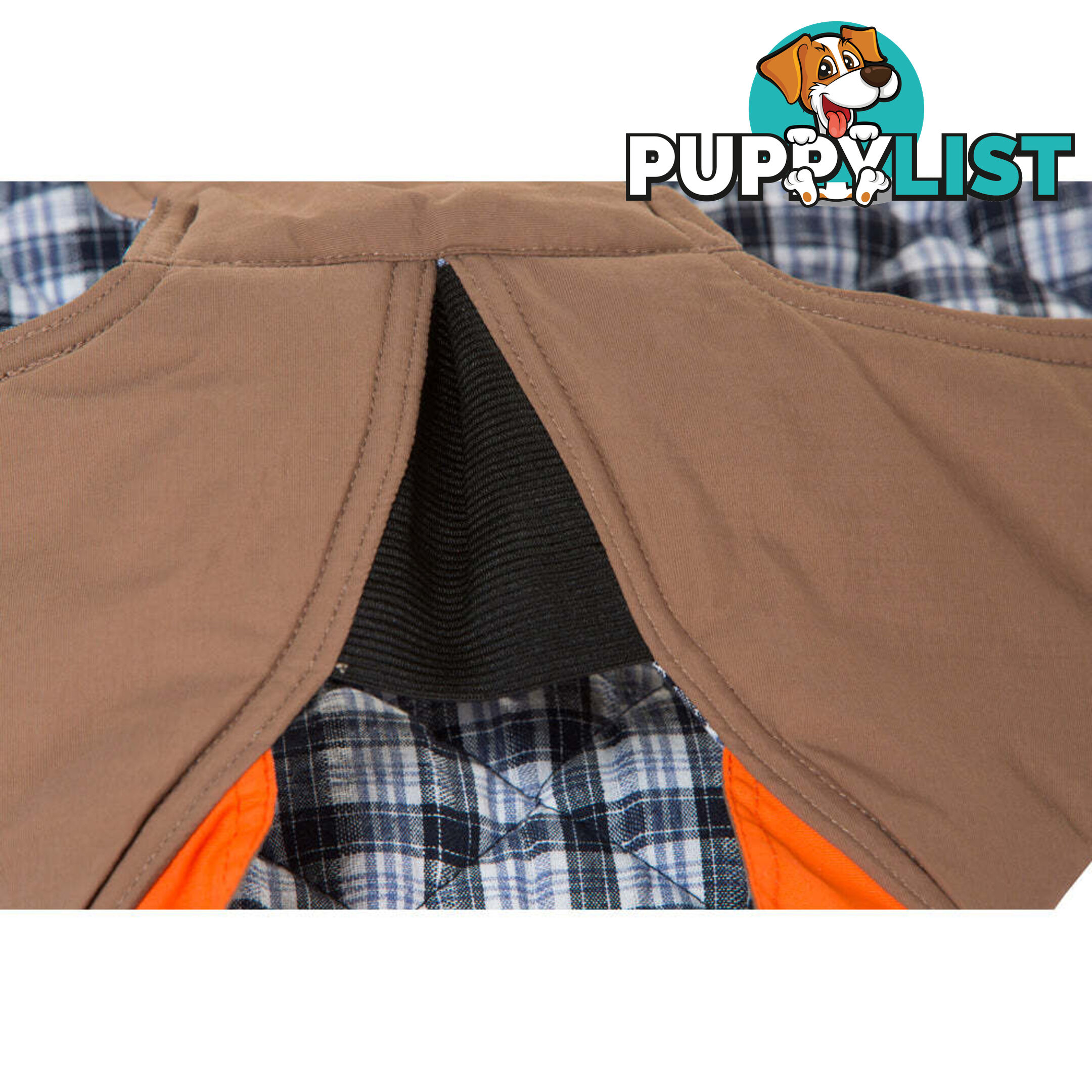 Dog Coat - Brown - 60cm - V208-CSW-60