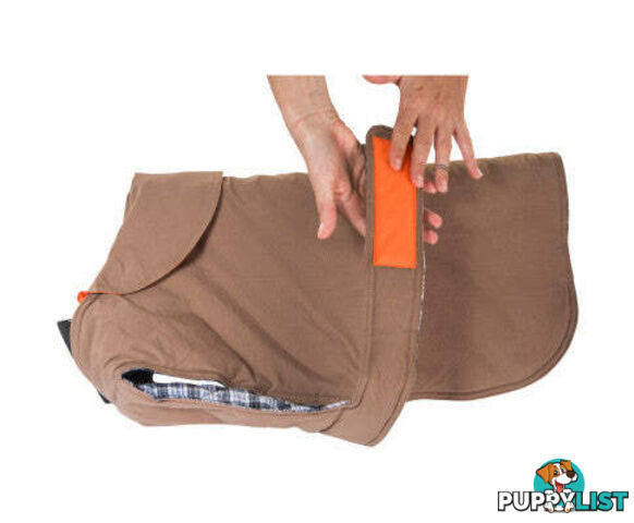 Dog Coat - Brown - 60cm - V208-CSW-60