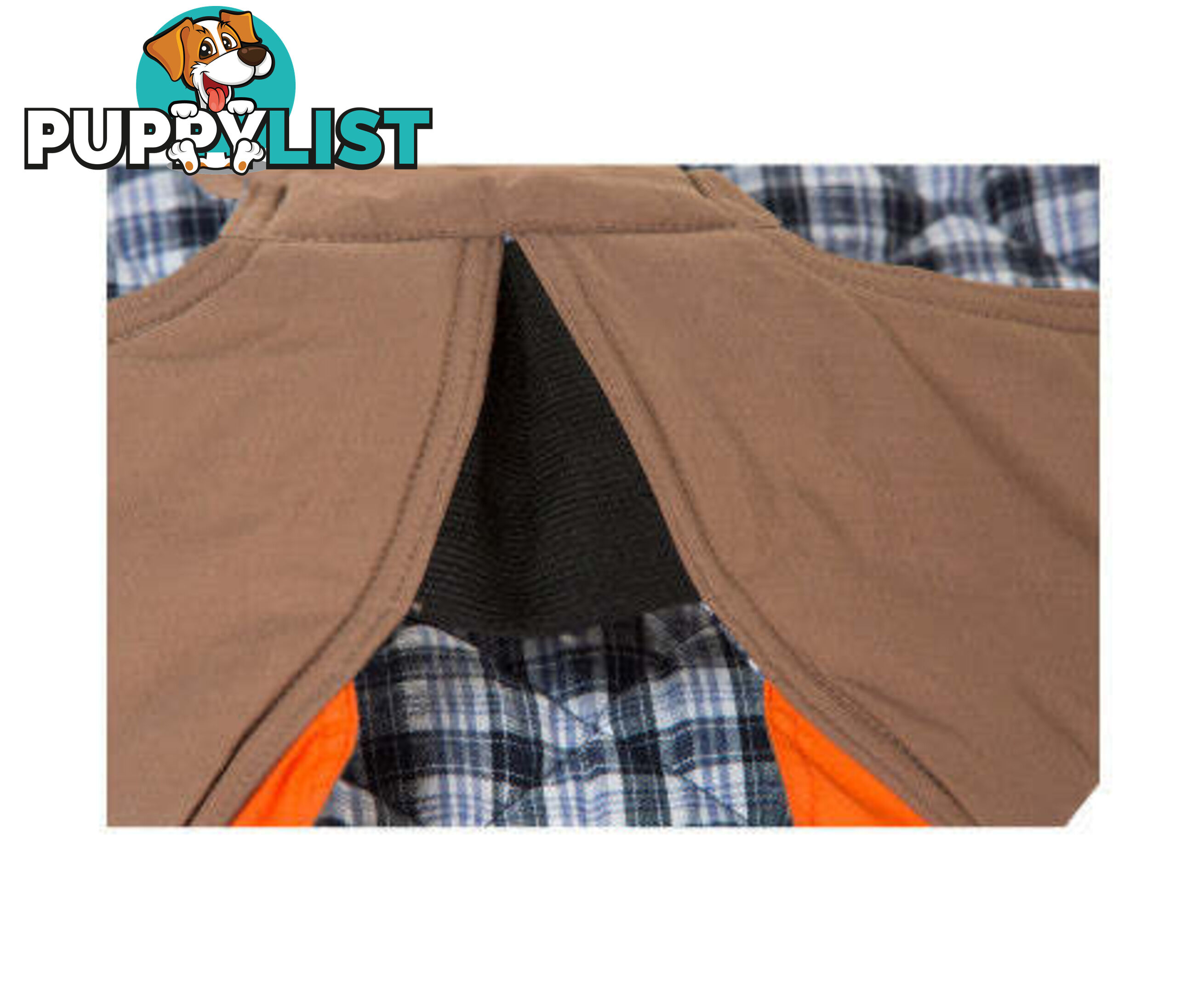 Dog Coat - Brown - 60cm - V208-CSW-60