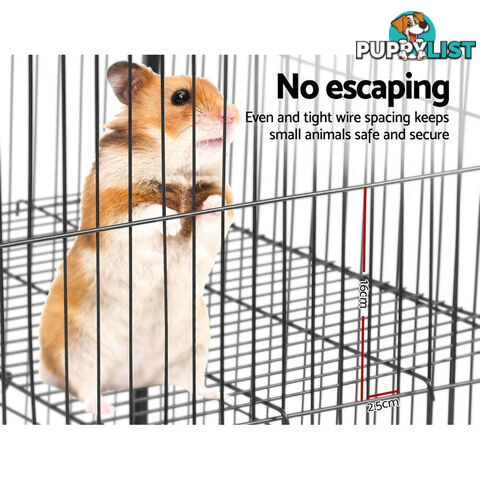 i.Pet Rabbit Cage 142cm Hutch 4 Level Bird Guinea Pig Ferret - PET-FERRETCAGE-H140