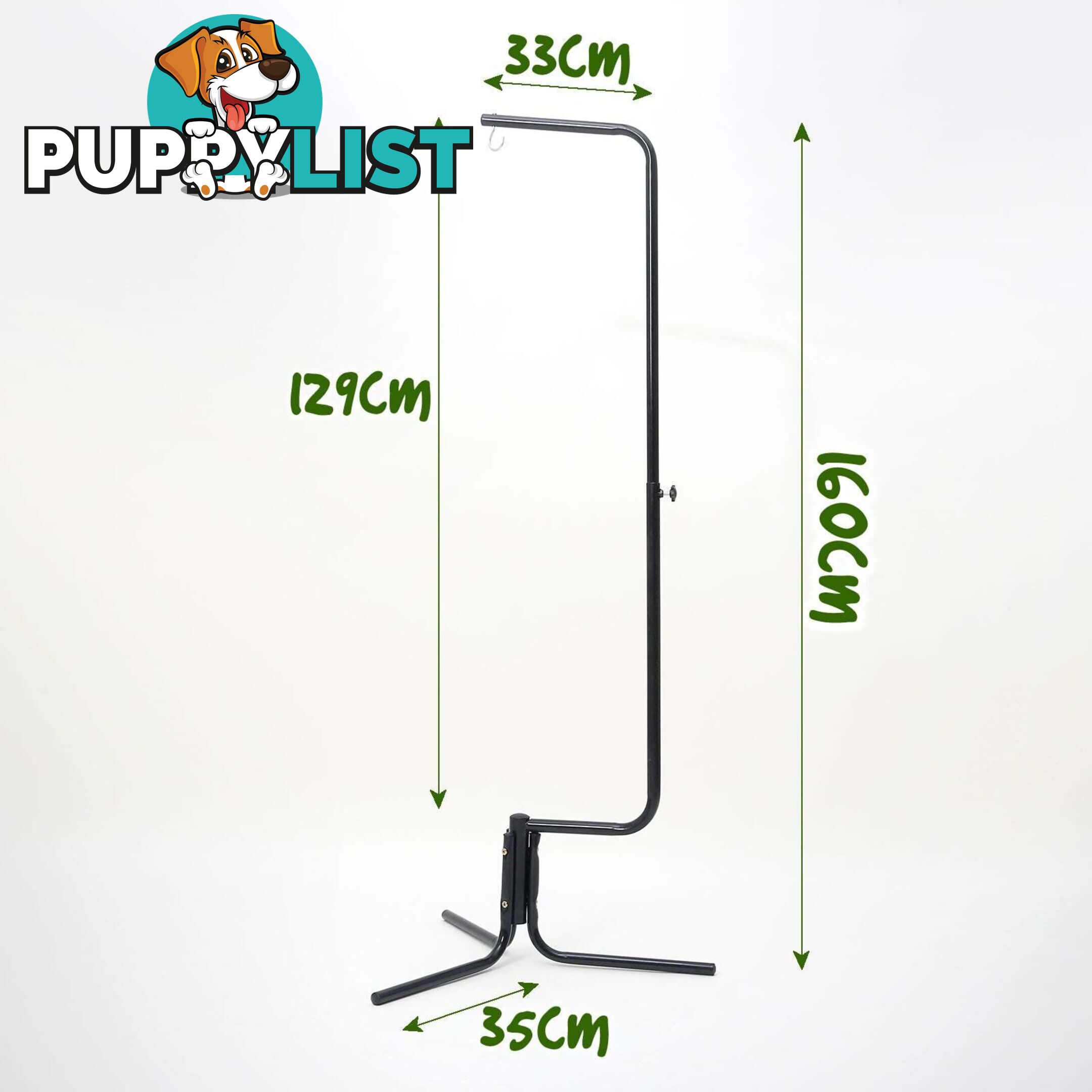 Bird Cage Hanger Stand Parrot Aviary SOLO 160cm - V274-PET-B9-170