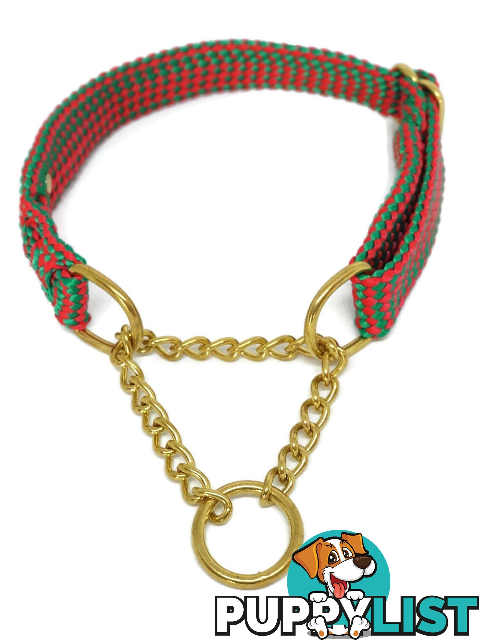Martingale Dog Collars No Stitching Tough Yarnix - YNXCOLMARXXL20HGRN