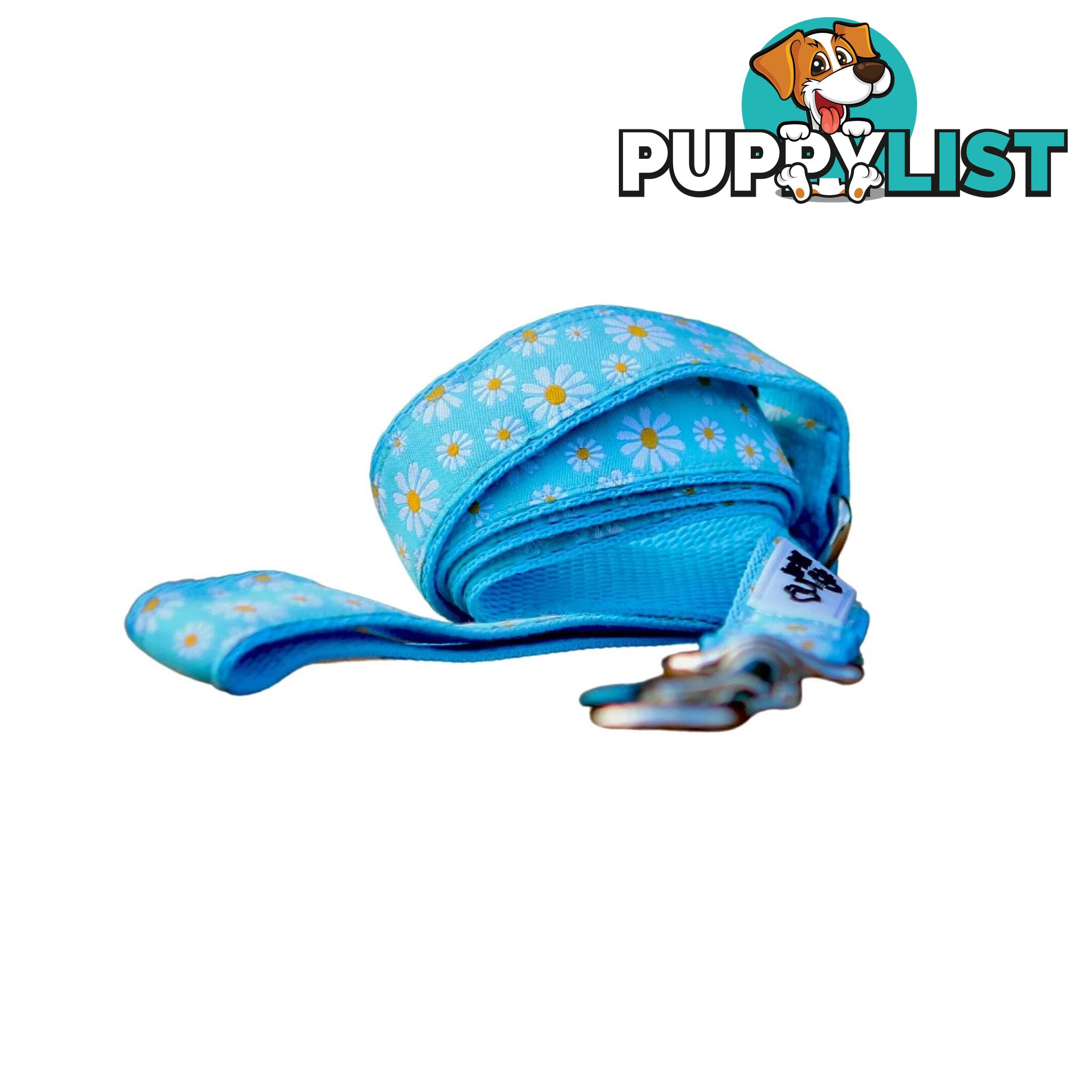 Daisy Dog Lead / Dog Leash - Hand Made by The Bark Side - TBSLDDAIPNK251.2