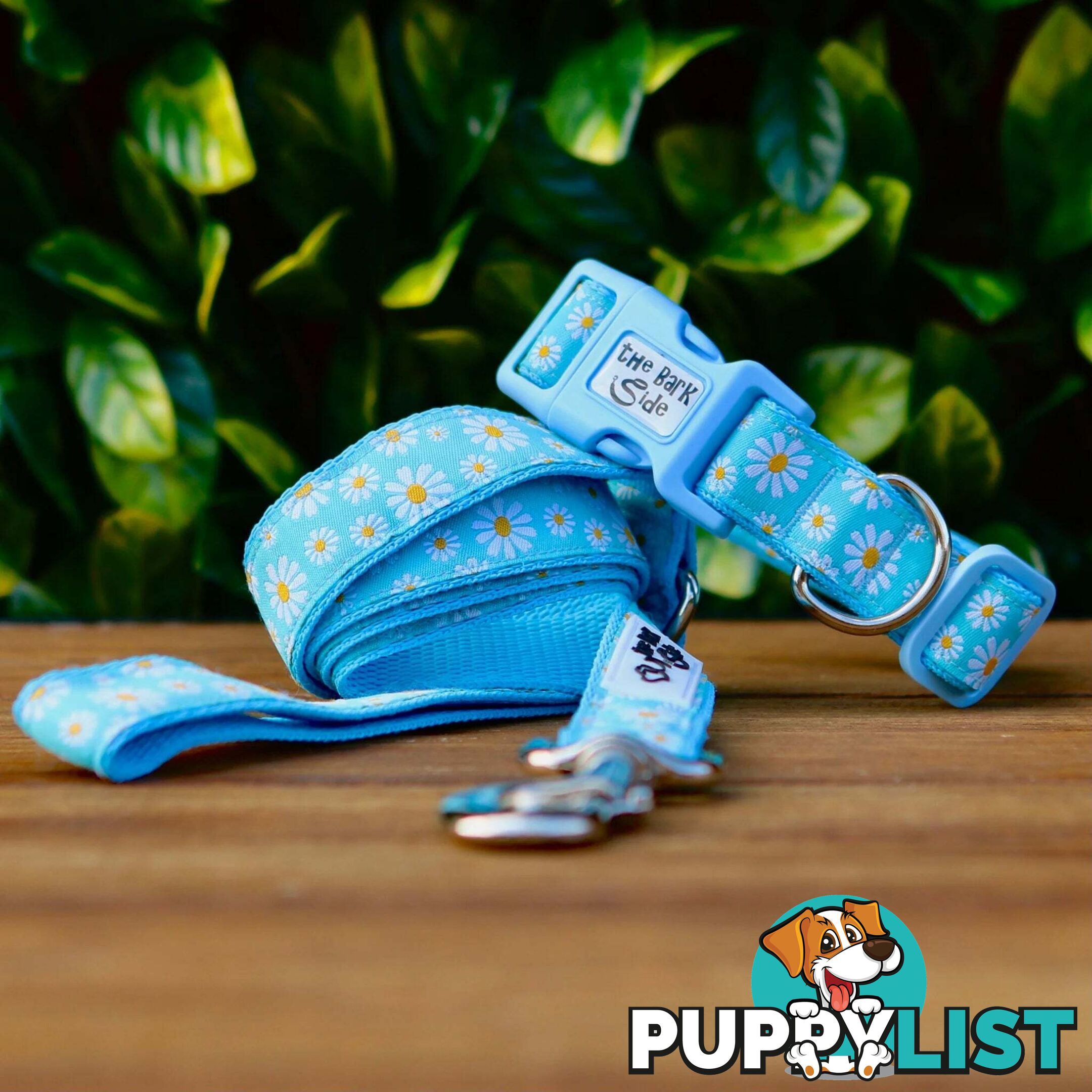 Daisy Dog Lead / Dog Leash - Hand Made by The Bark Side - TBSLDDAIPNK251.2