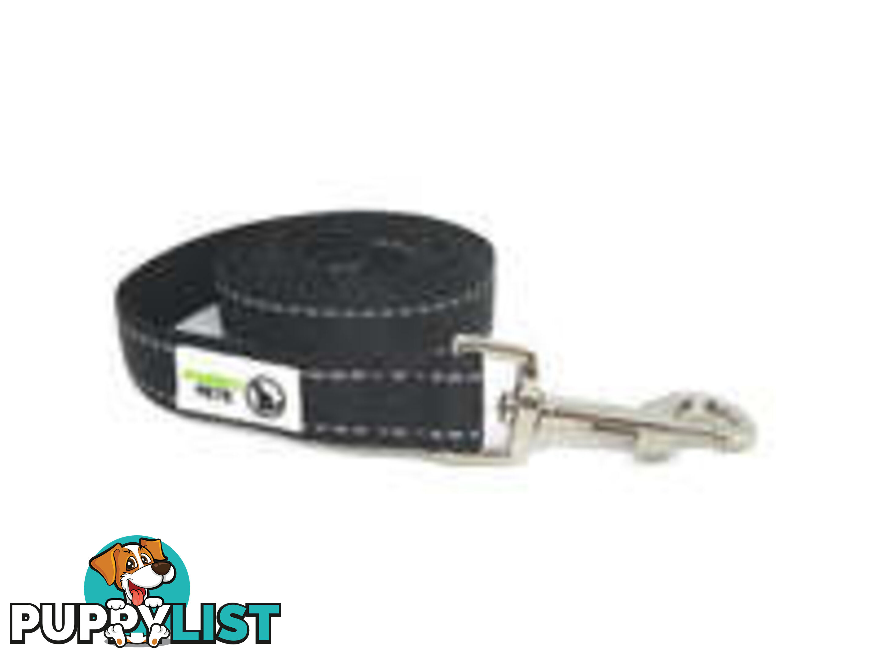 3m Long Nylon w/Reflective Stitching Dog Lead - Moondidley Pets - MDPLDREFLBLU253