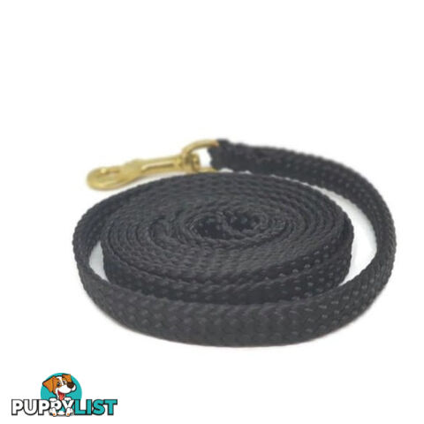 1.8m to 10m Long Dog Lead No Stitching Tough Yarnix 10mm Wide - YNXLD10-3-YEL-SS