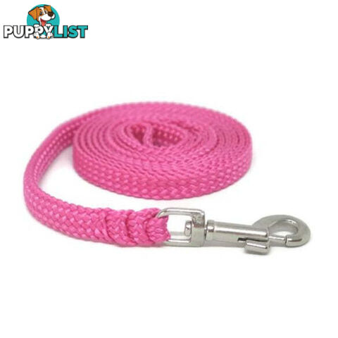 1.8m to 10m Long Dog Lead No Stitching Tough Yarnix 10mm Wide - YNXLD10-3-YEL-SS