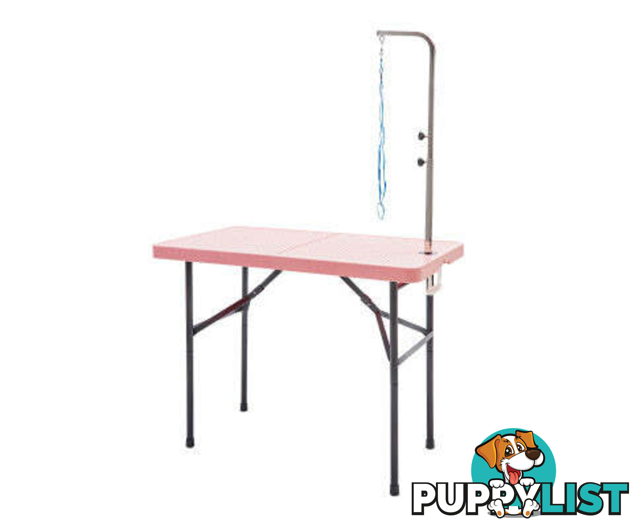 Paw Mat Dog or Cat Pet Grooming Salon Table Foldable and Adjustable - V274-PET-PGT97-WH