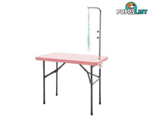 Paw Mat Dog or Cat Pet Grooming Salon Table Foldable and Adjustable - V274-PET-PGT97-WH