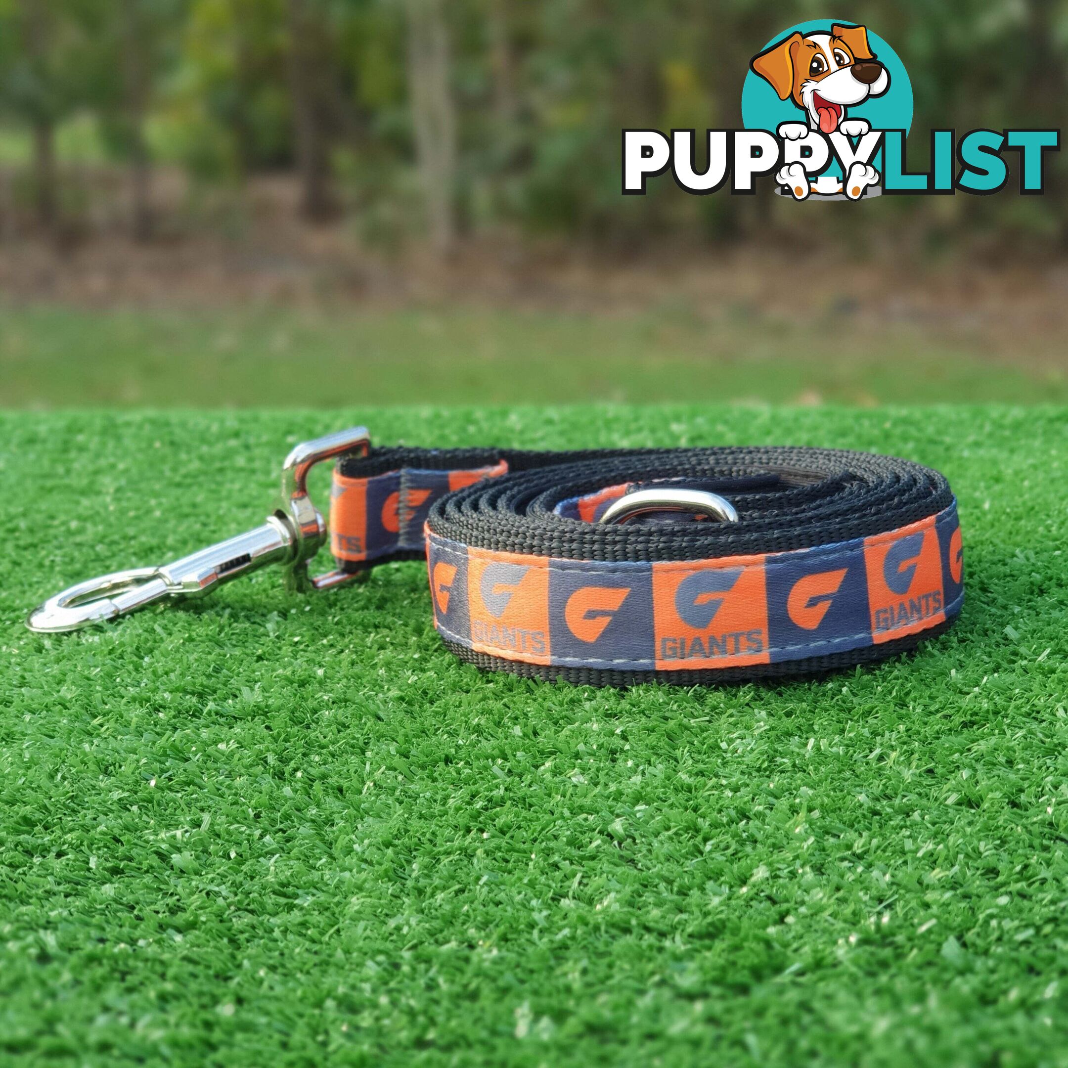 AFL Dog Leads, Footy - Aussie Rules - Moondidley Pets - MDPLDAFLNMKA