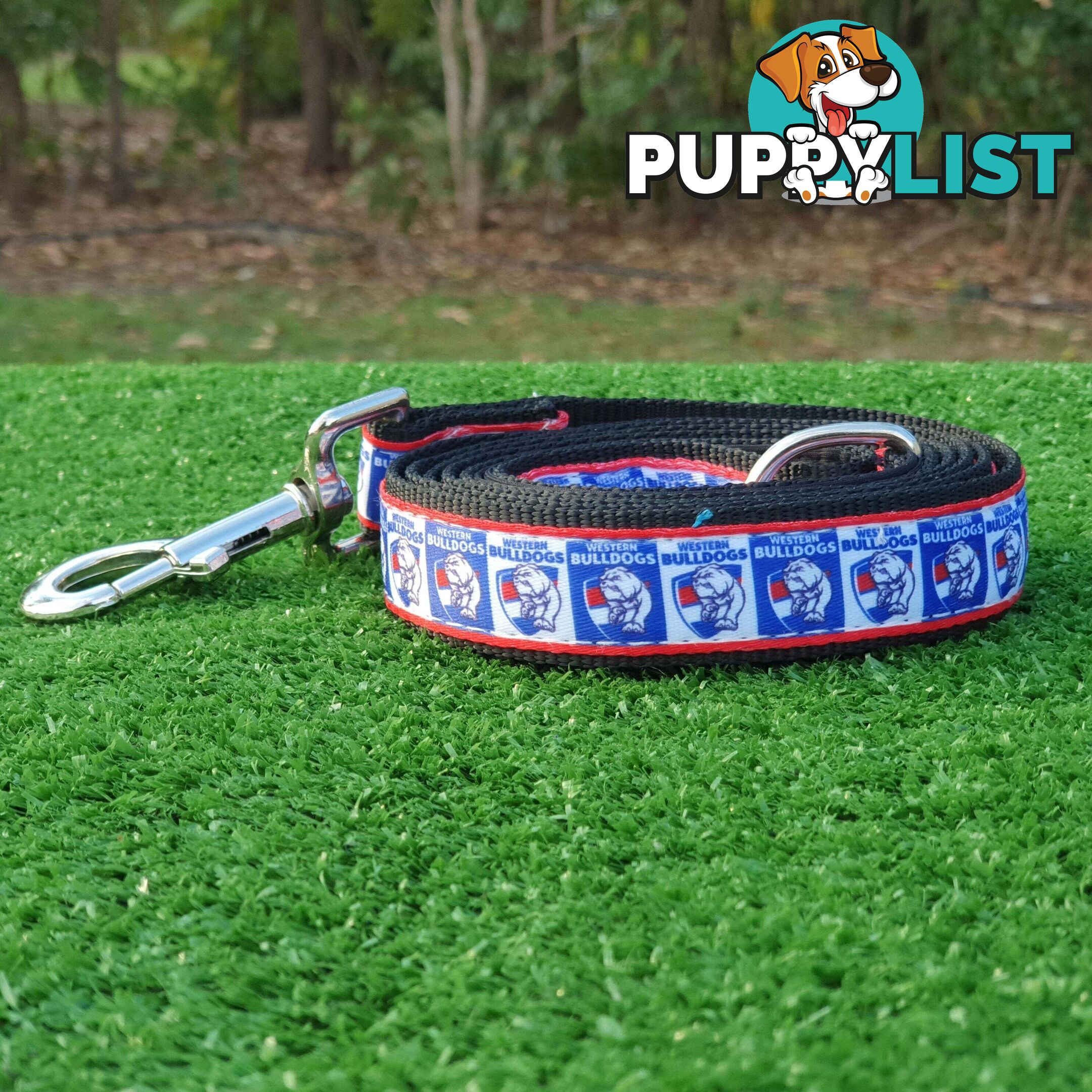 AFL Dog Leads, Footy - Aussie Rules - Moondidley Pets - MDPLDAFLNMKA