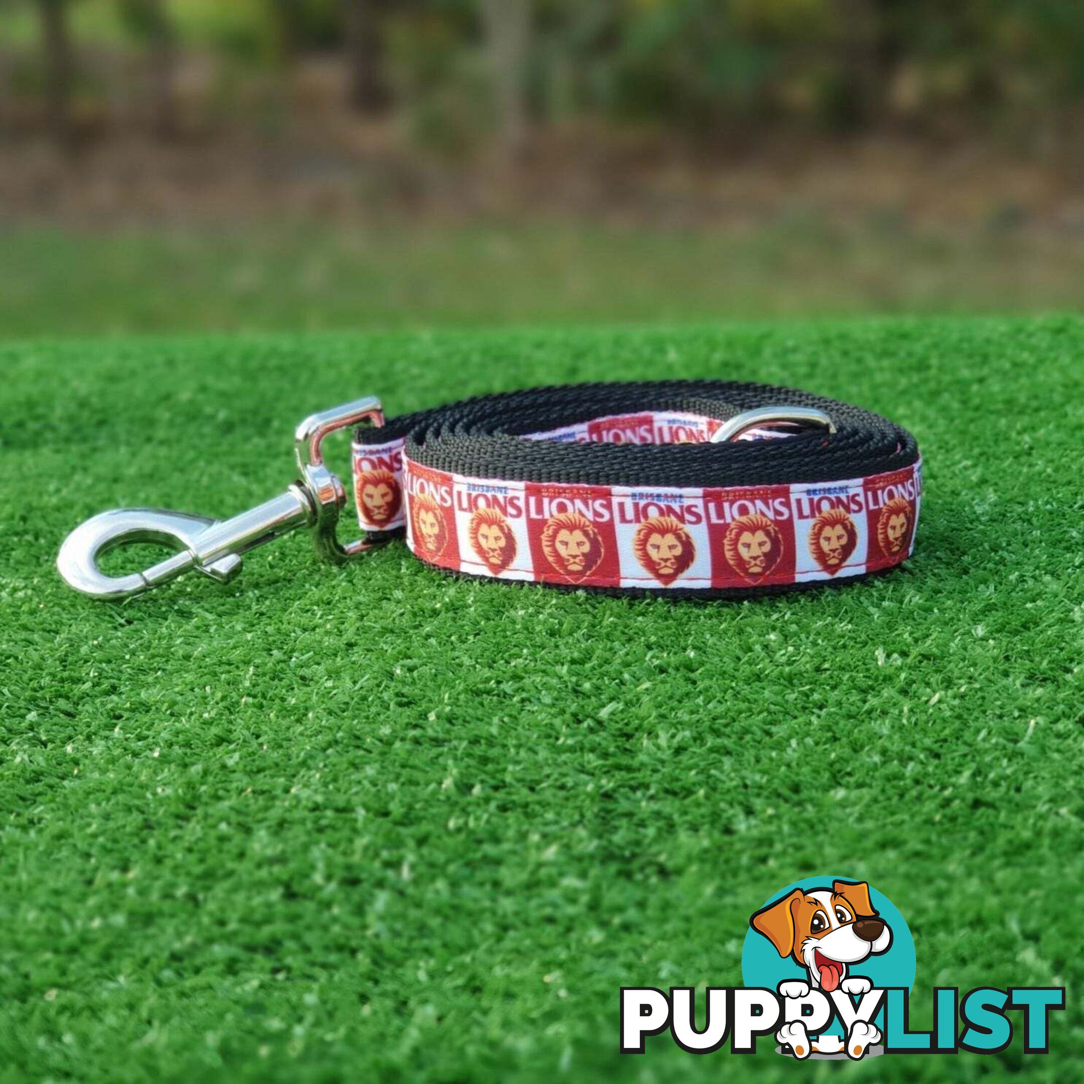 AFL Dog Leads, Footy - Aussie Rules - Moondidley Pets - MDPLDAFLNMKA
