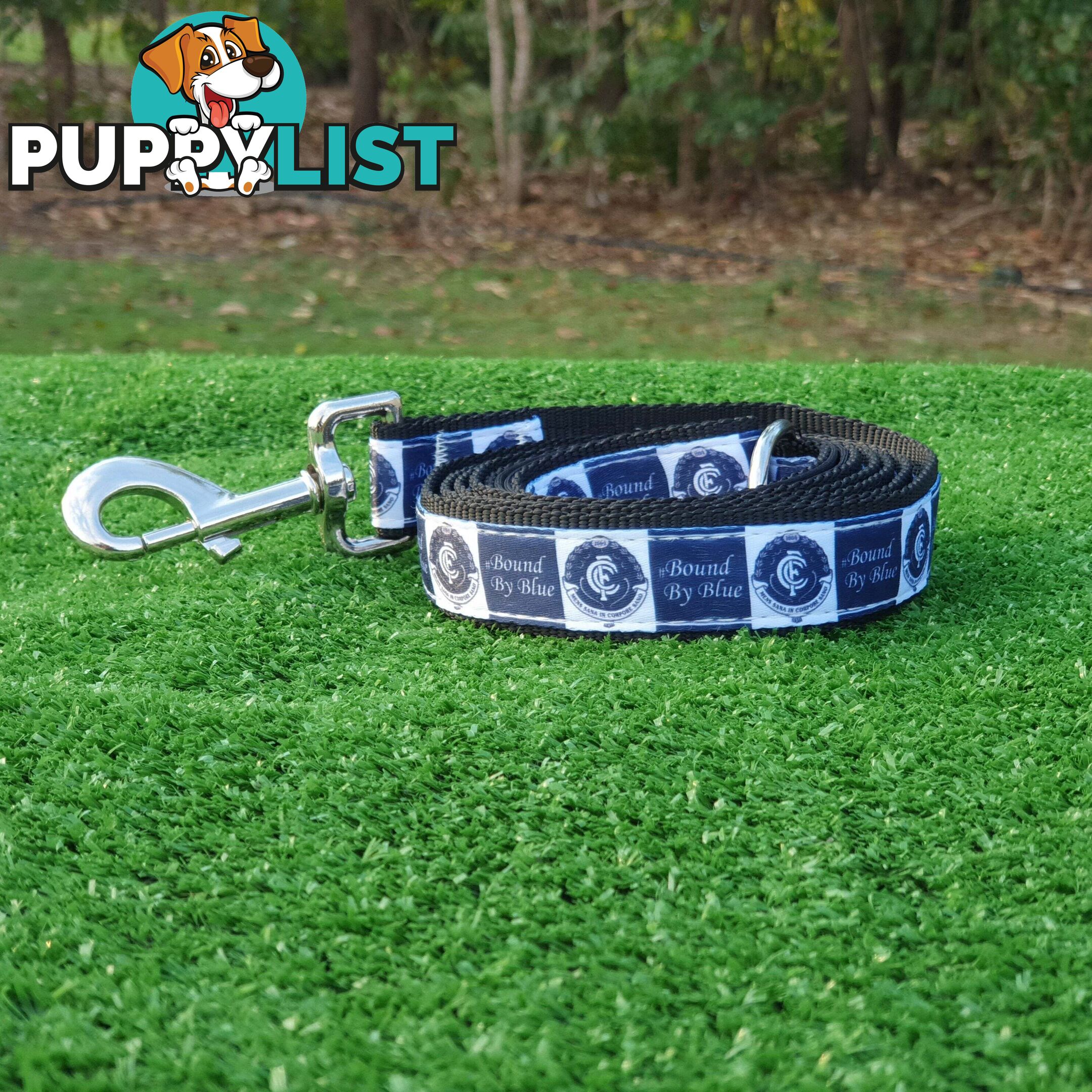 AFL Dog Leads, Footy - Aussie Rules - Moondidley Pets - MDPLDAFLNMKA