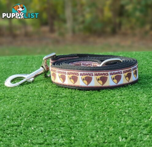 AFL Dog Leads, Footy - Aussie Rules - Moondidley Pets - MDPLDAFLNMKA