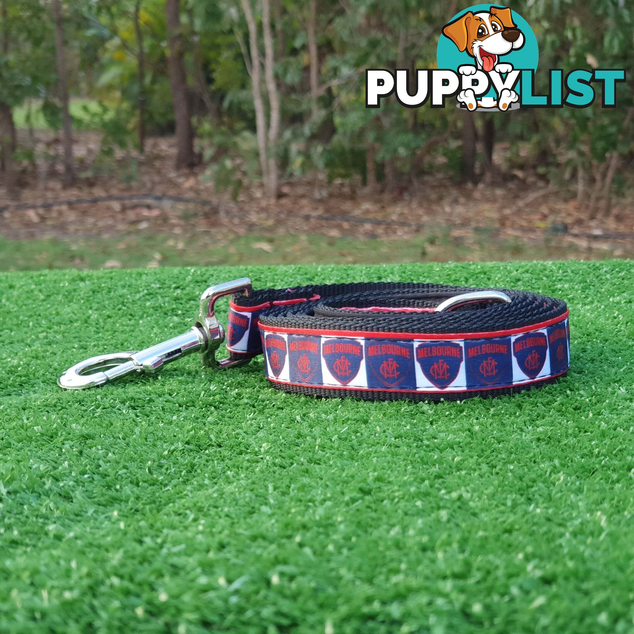 AFL Dog Leads, Footy - Aussie Rules - Moondidley Pets - MDPLDAFLNMKA