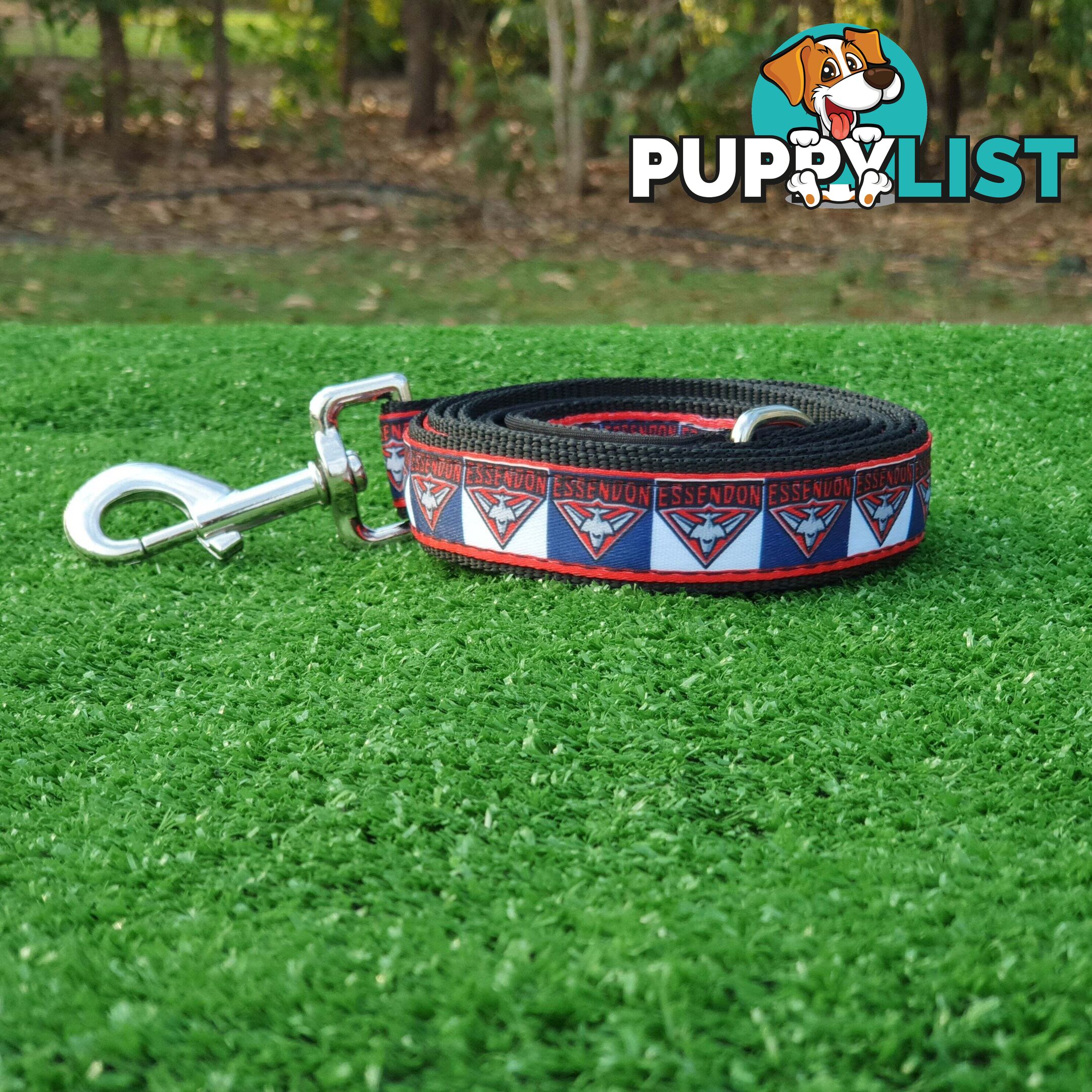 AFL Dog Leads, Footy - Aussie Rules - Moondidley Pets - MDPLDAFLNMKA