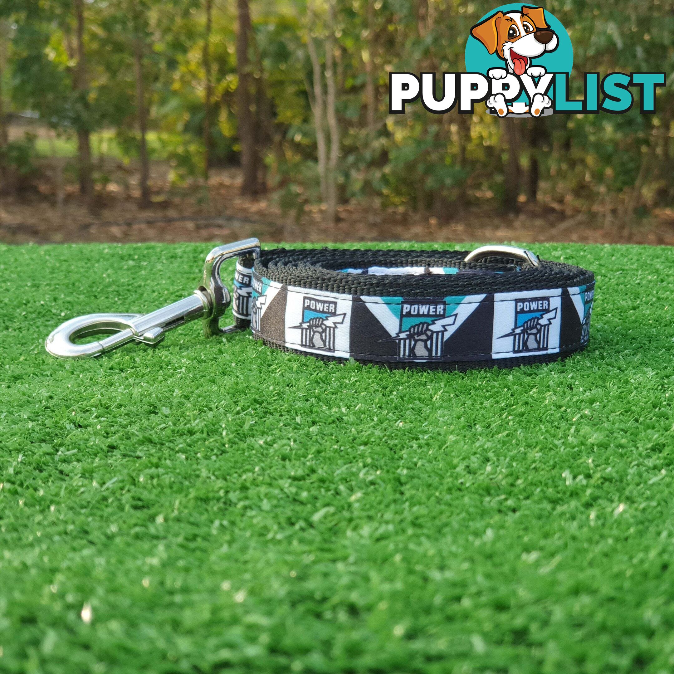 AFL Dog Leads, Footy - Aussie Rules - Moondidley Pets - MDPLDAFLNMKA