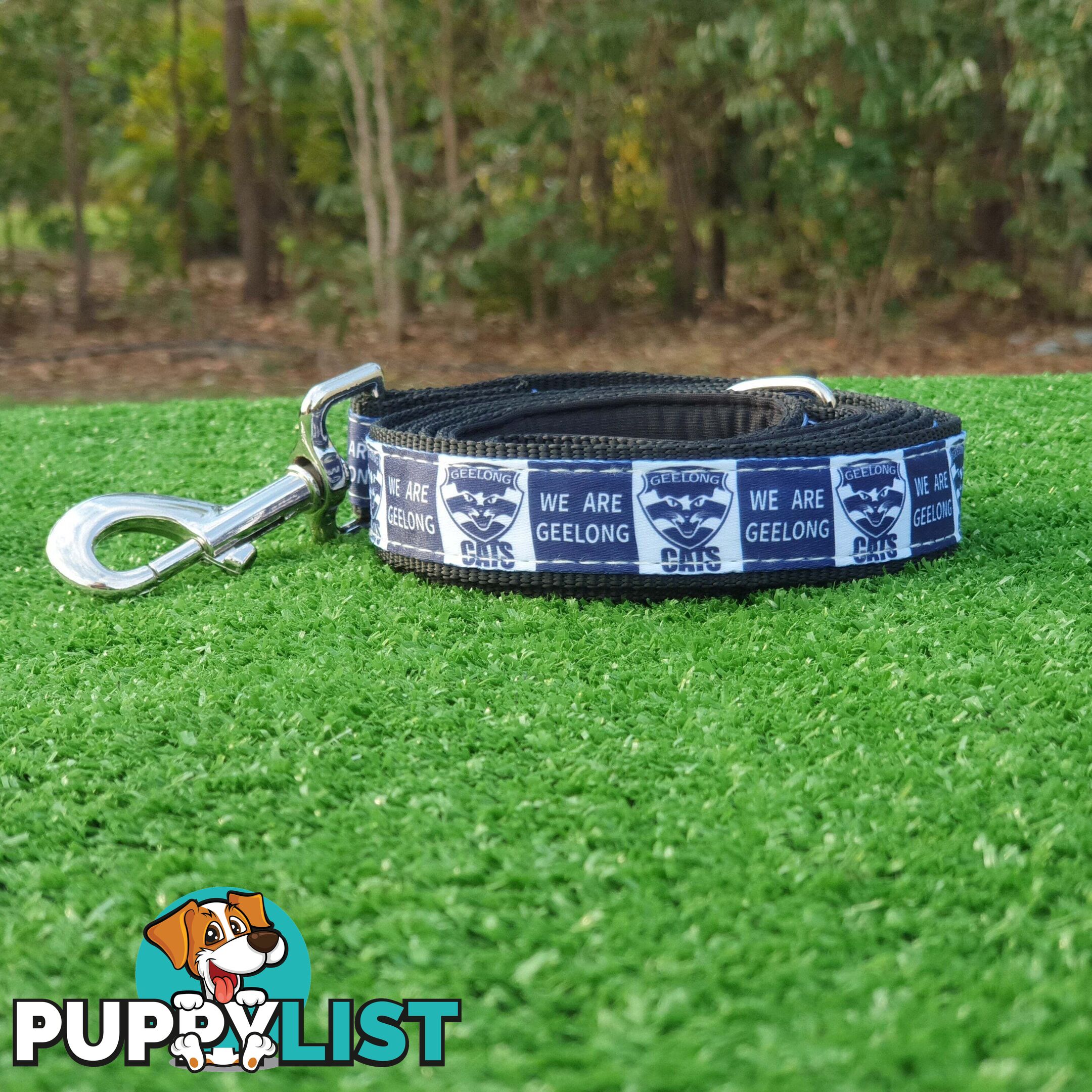 AFL Dog Leads, Footy - Aussie Rules - Moondidley Pets - MDPLDAFLNMKA