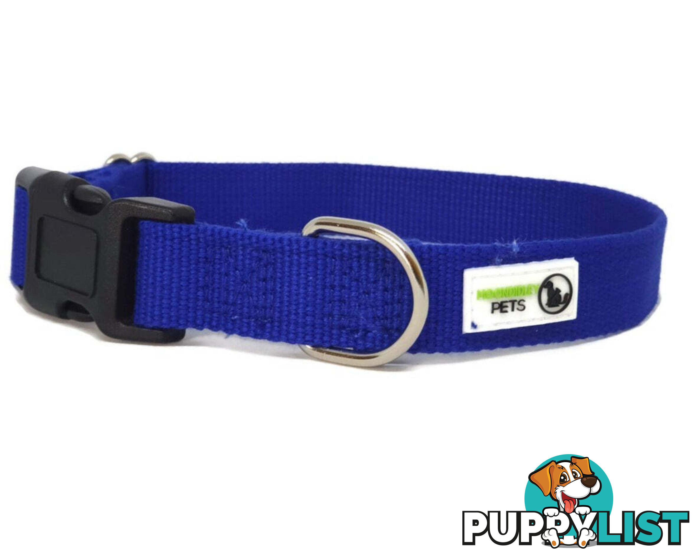 100% Pure Bamboo Fibre Dog Collar Plastic Buckle - Moondidley Pets - MDPCOLBAMBXSPNK