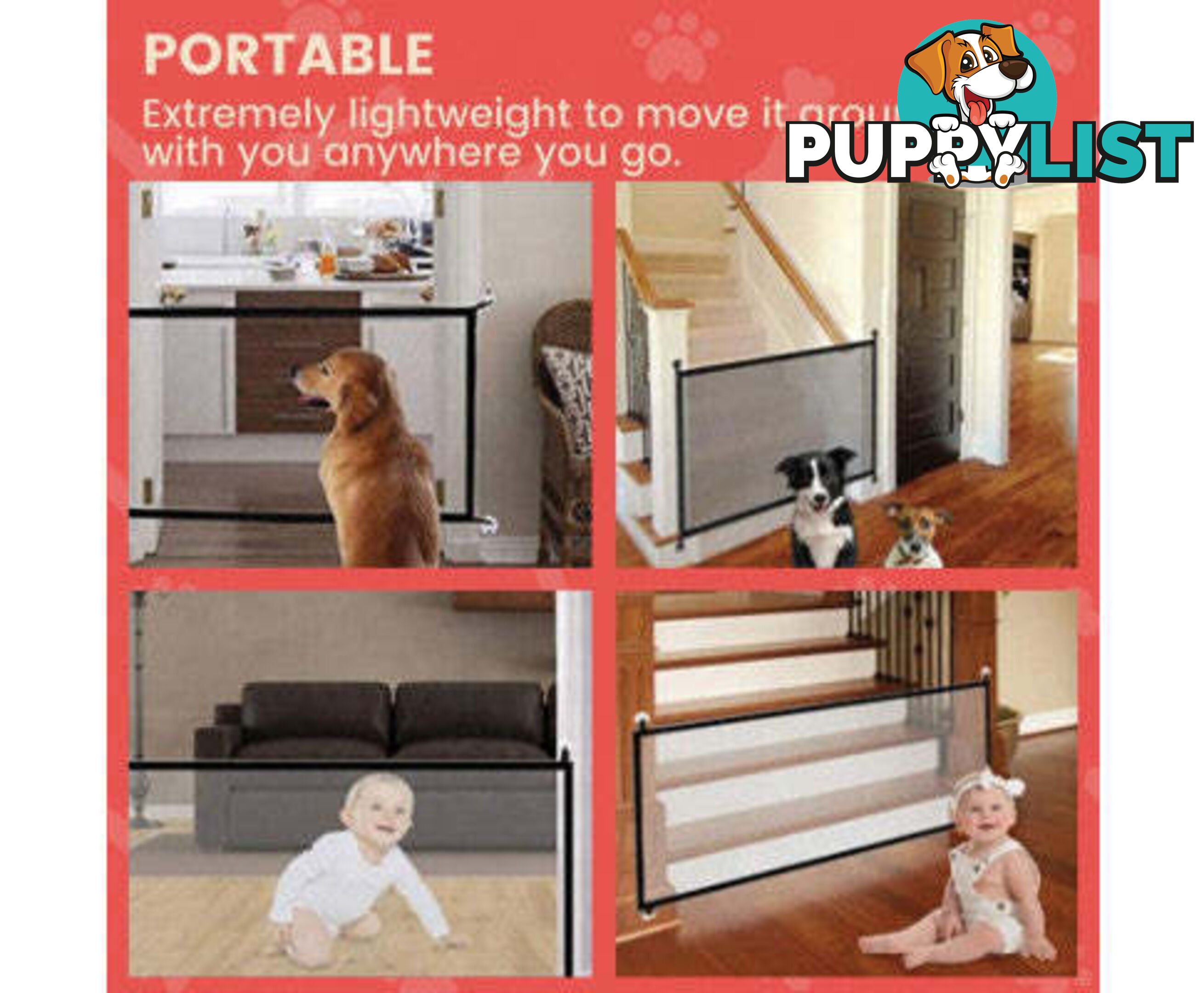 Floofi Pet Safety Barrier - V227-7050641007063