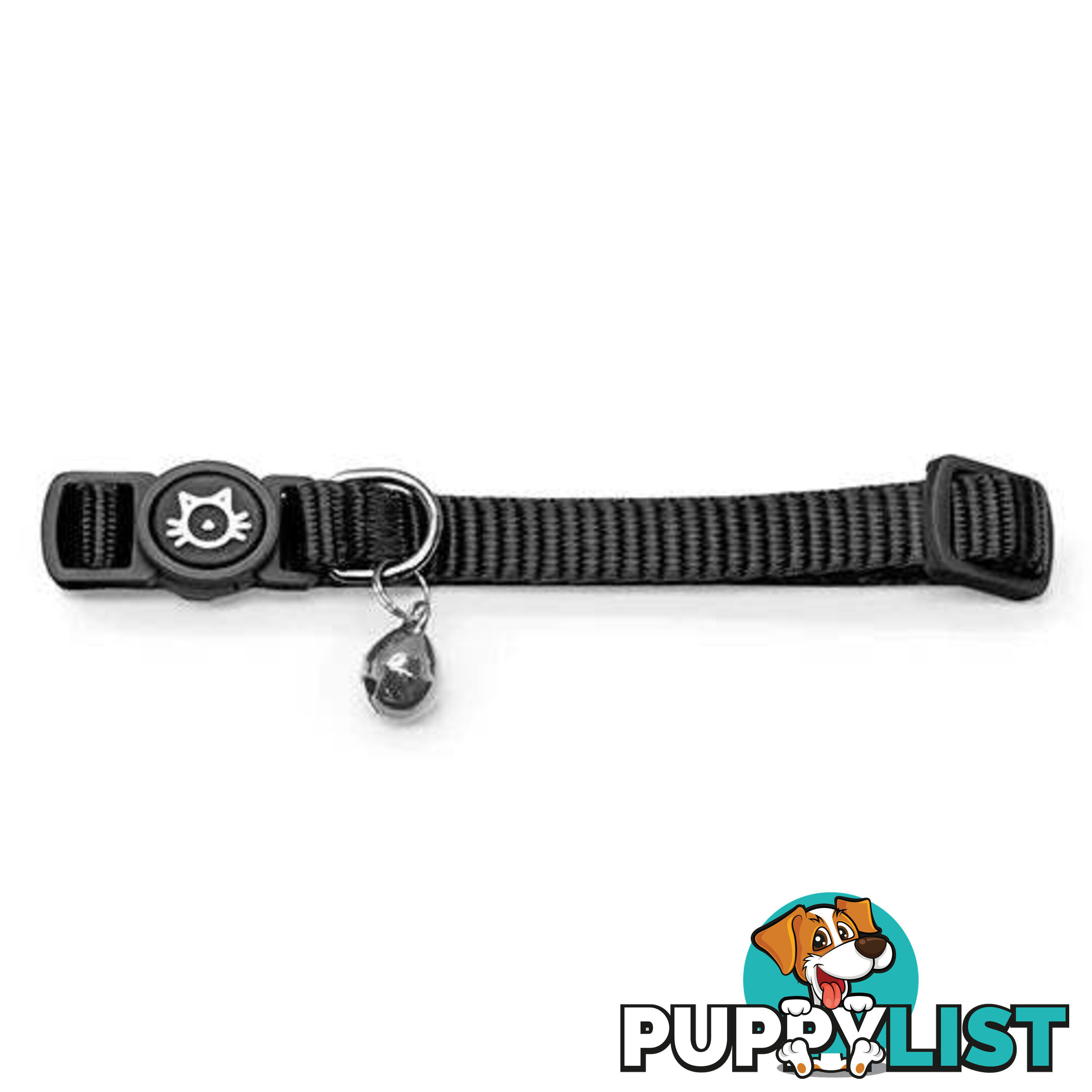 NYLON CAT COLLAR - BAINBRIDGE - BB-7194-BLK