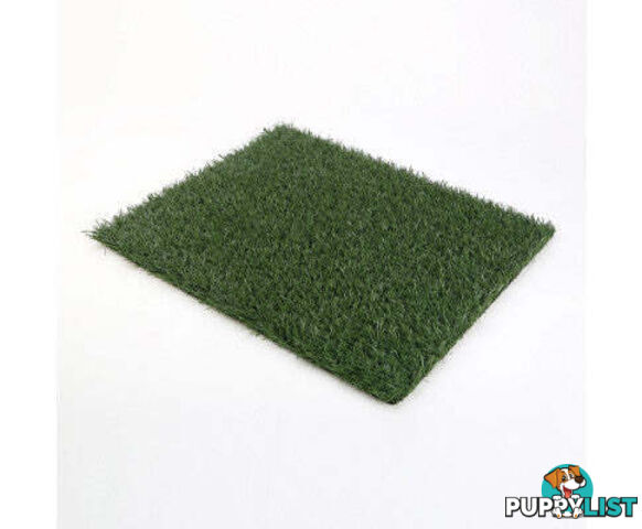 Paw Mate Grass Mat for Pet Dog Potty Tray Training Toilet 58.5cm x 46cm - V274-PET-MAT-208A-X2