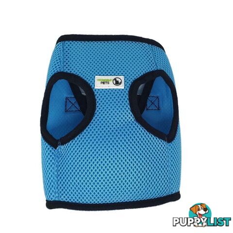 Vest Harness Pet Dog-Cat Step-in Velcro and Buckle Attachments - Moondidley Pets - MDPVESTXSPNK