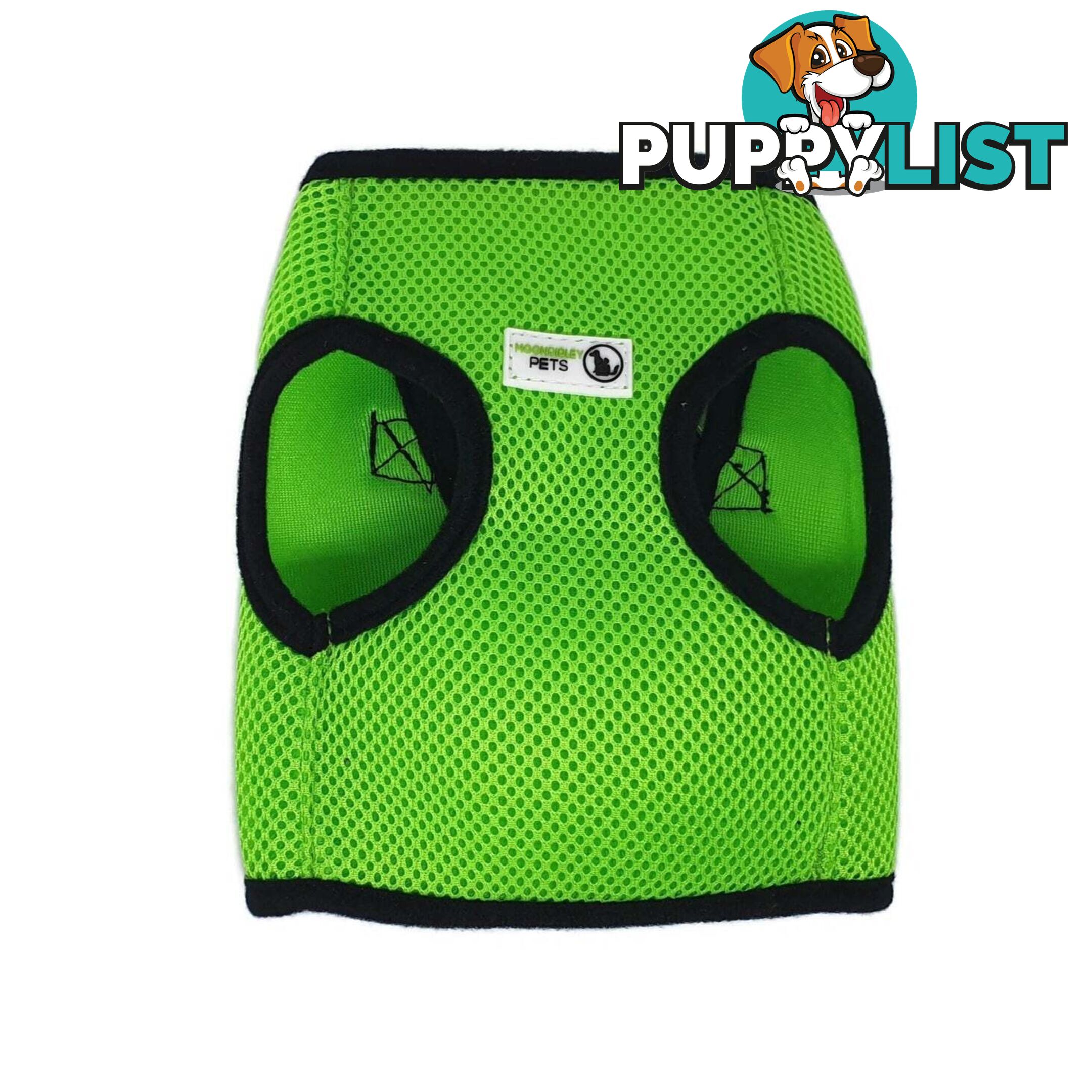 Vest Harness Pet Dog-Cat Step-in Velcro and Buckle Attachments - Moondidley Pets - MDPVESTXSPNK
