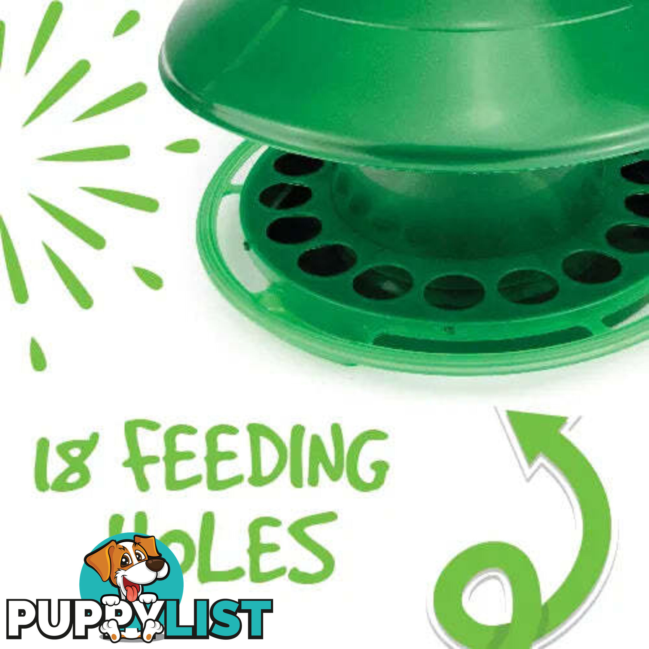 WILD BIRD FEEDER PLASTIC - 2KG - BAINBRIDGE - BB-A8185