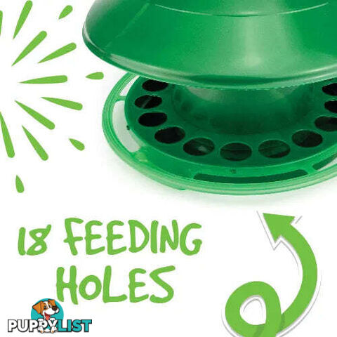 WILD BIRD FEEDER PLASTIC - 2KG - BAINBRIDGE - BB-A8185