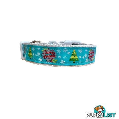Christmas Dog Collar / Reindeer / Santa / XS - L - Hand Made by The Bark Side - TBSCHRMEDREI