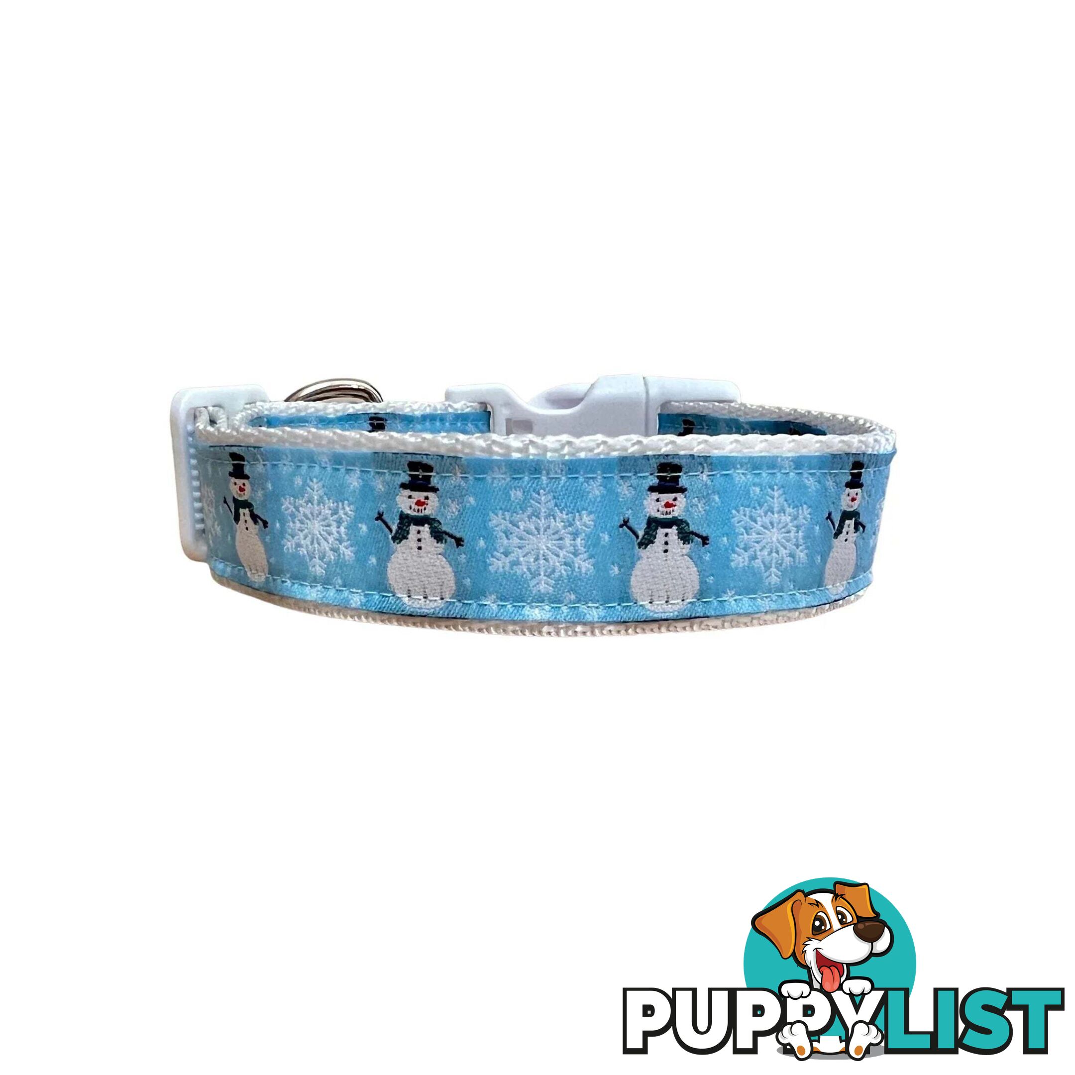 Christmas Dog Collar / Reindeer / Santa / XS - L - Hand Made by The Bark Side - TBSCHRMEDREI