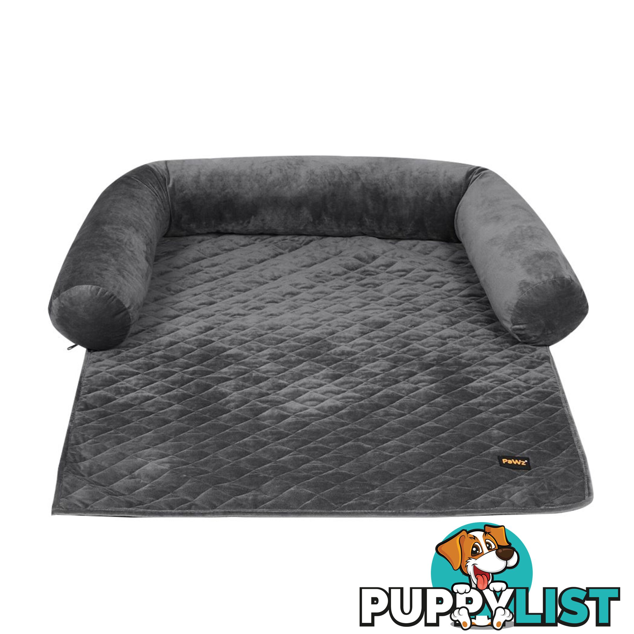 Pet Protector Sofa Cover Dog Cat Waterproof Couch Cushion Slipcovers PaWz - WB-PT1123-M-GY