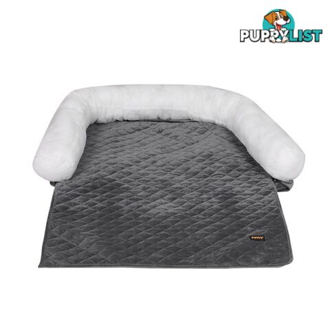 Pet Protector Sofa Cover Dog Cat Waterproof Couch Cushion Slipcovers PaWz - WB-PT1123-M-GY