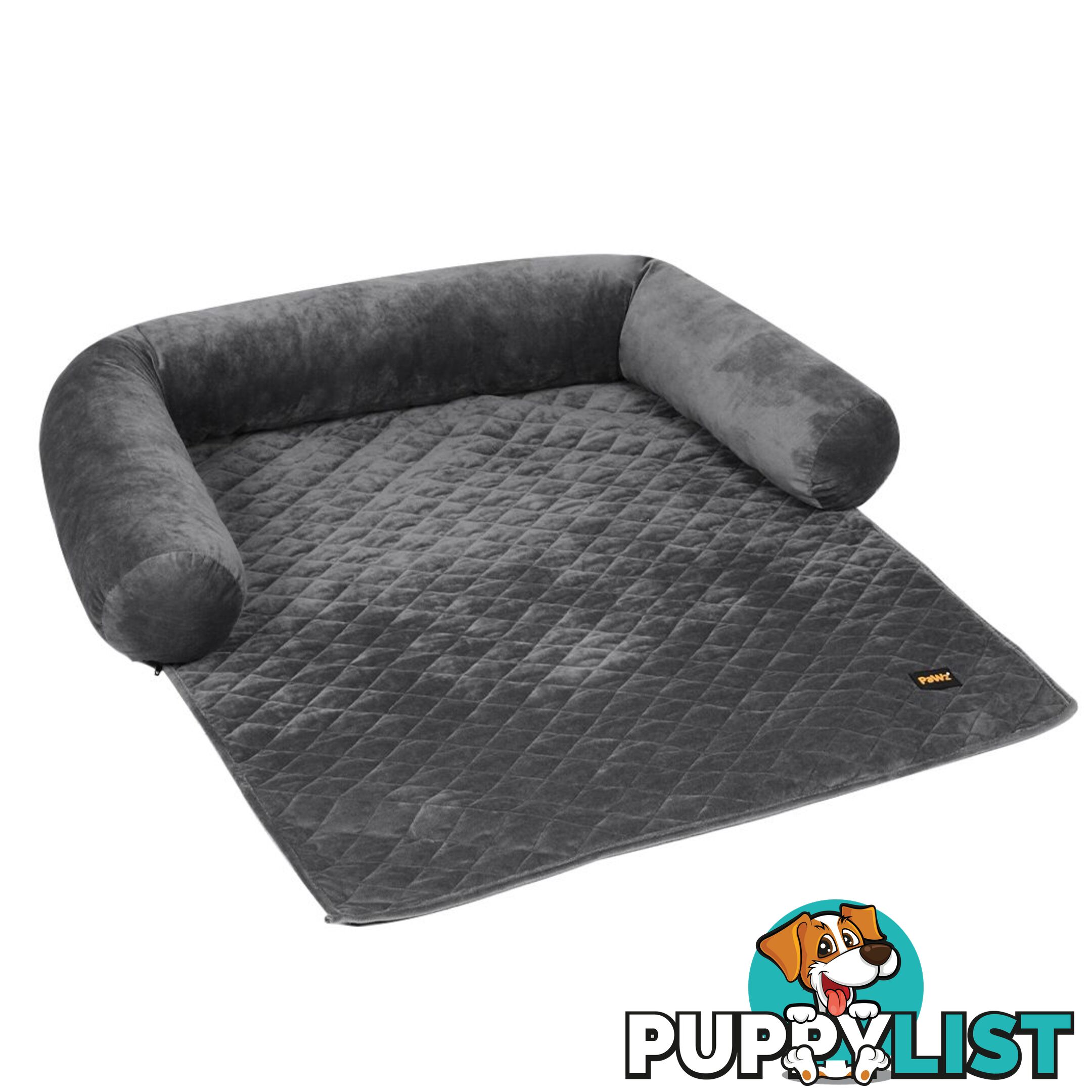 Pet Protector Sofa Cover Dog Cat Waterproof Couch Cushion Slipcovers PaWz - WB-PT1123-M-GY