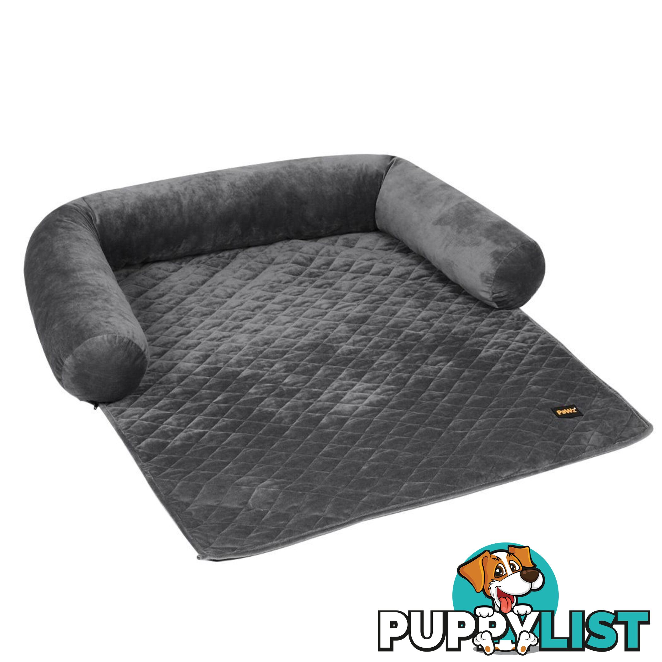 Pet Protector Sofa Cover Dog Cat Waterproof Couch Cushion Slipcovers PaWz - WB-PT1123-M-GY