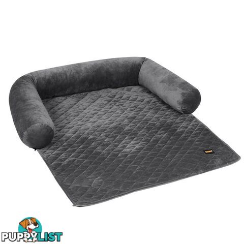Pet Protector Sofa Cover Dog Cat Waterproof Couch Cushion Slipcovers PaWz - WB-PT1123-M-GY