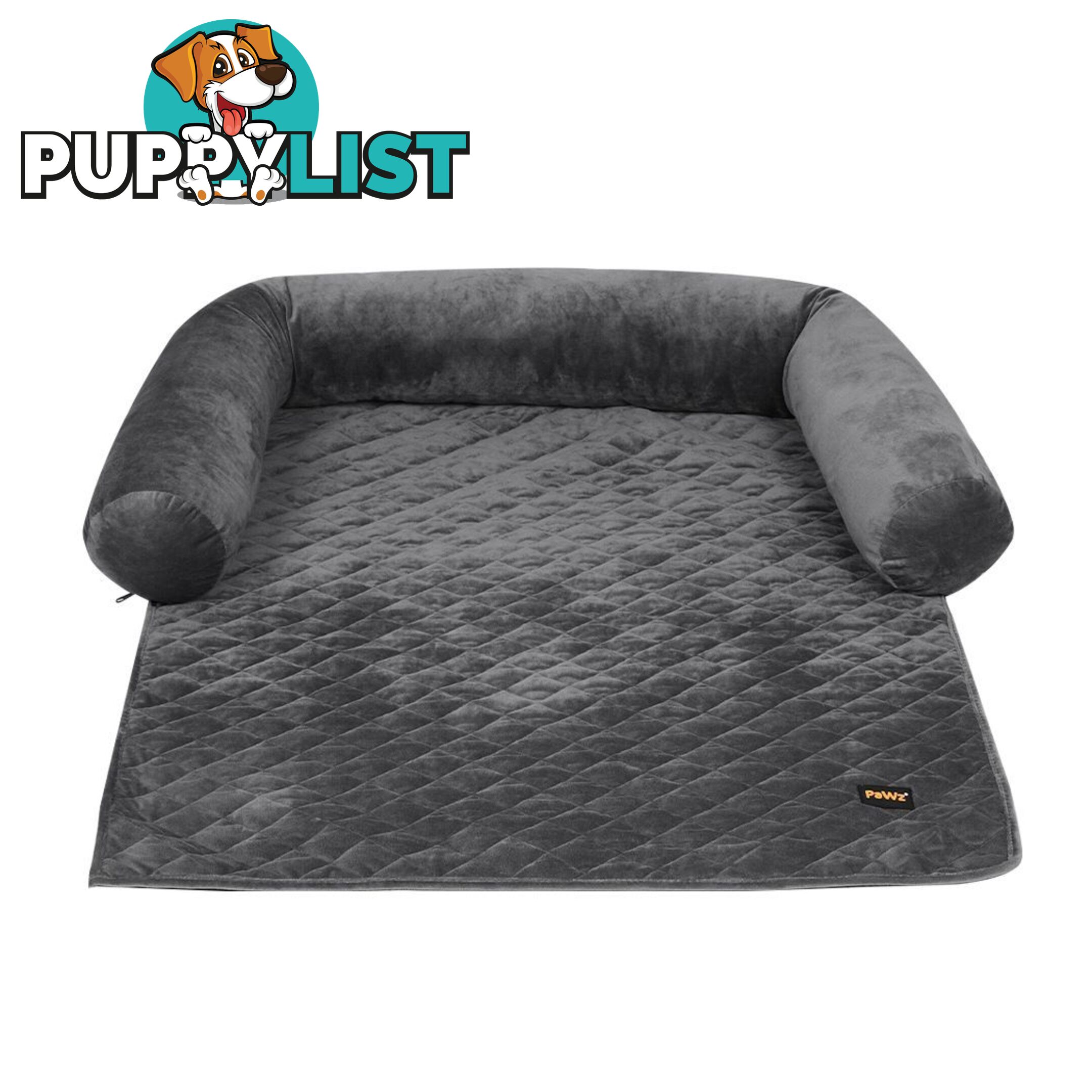 Pet Protector Sofa Cover Dog Cat Waterproof Couch Cushion Slipcovers PaWz - WB-PT1123-M-GY