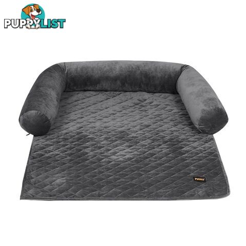 Pet Protector Sofa Cover Dog Cat Waterproof Couch Cushion Slipcovers PaWz - WB-PT1123-M-GY