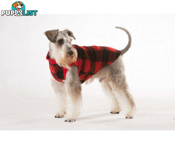 Red Check Dog Pyjamas - V208-PJ-RC50